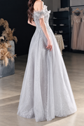 silver-off-shoulder-ball-gown-sequin-tulle-quinceanera-dress