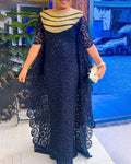 Versatile Elegant Print Women's Dress