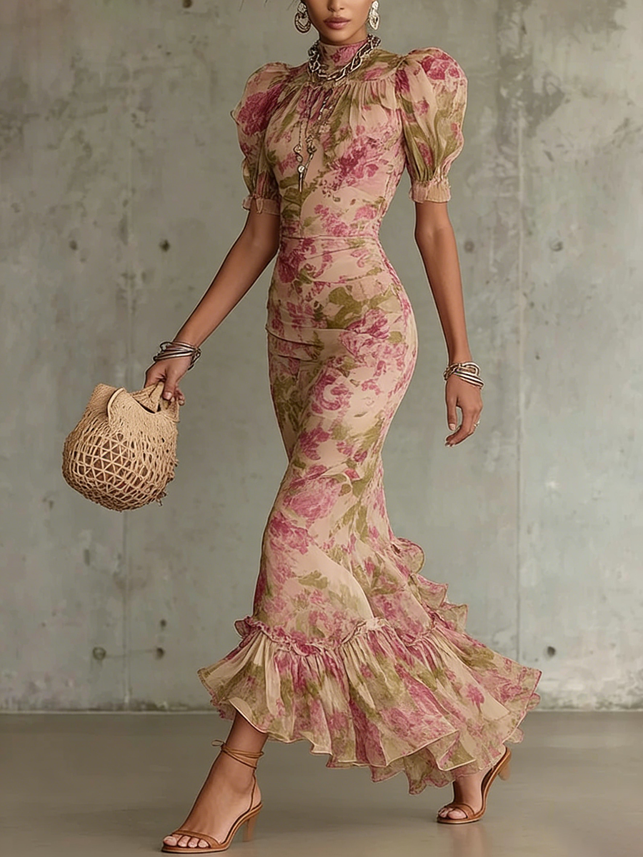 Designer Aesthetic: Elegant Maxi Dress