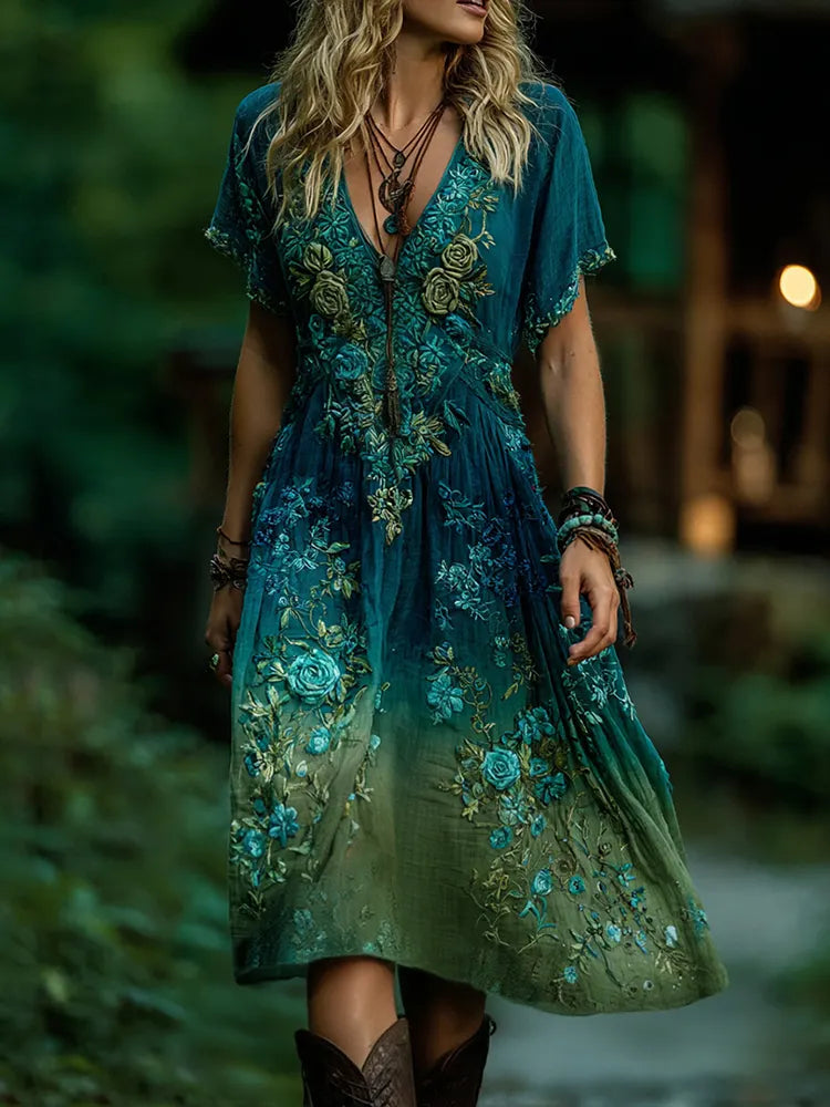 Elevated Maxi Dress – Vintage, Everyday Luxury