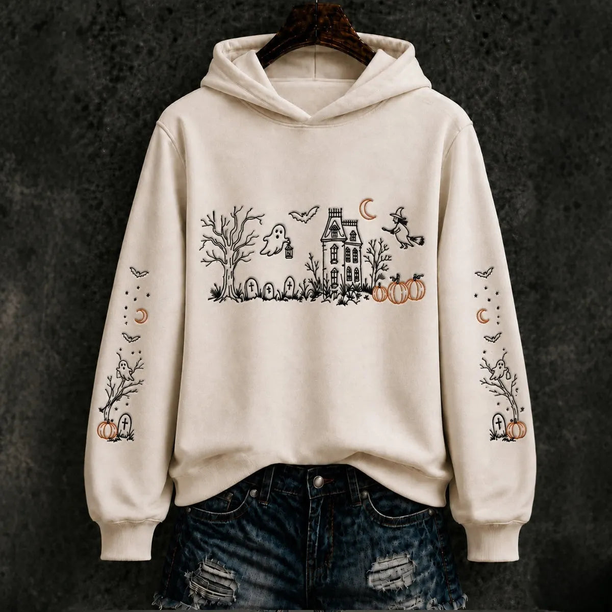 Spooky-Cute Hoodie – Halloween Favorite