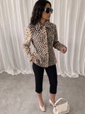 Printed Faux Fur Jacket