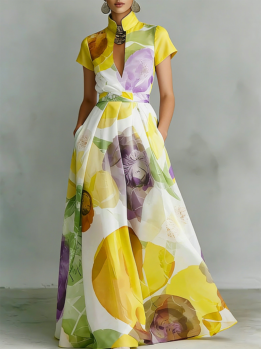 Meet the Elegant Maxi Dress – Premium Look