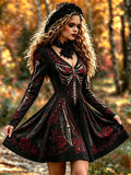 Wickedly Chic Mini Dress – Spooky Pick