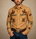 Men's Western-style Shirt