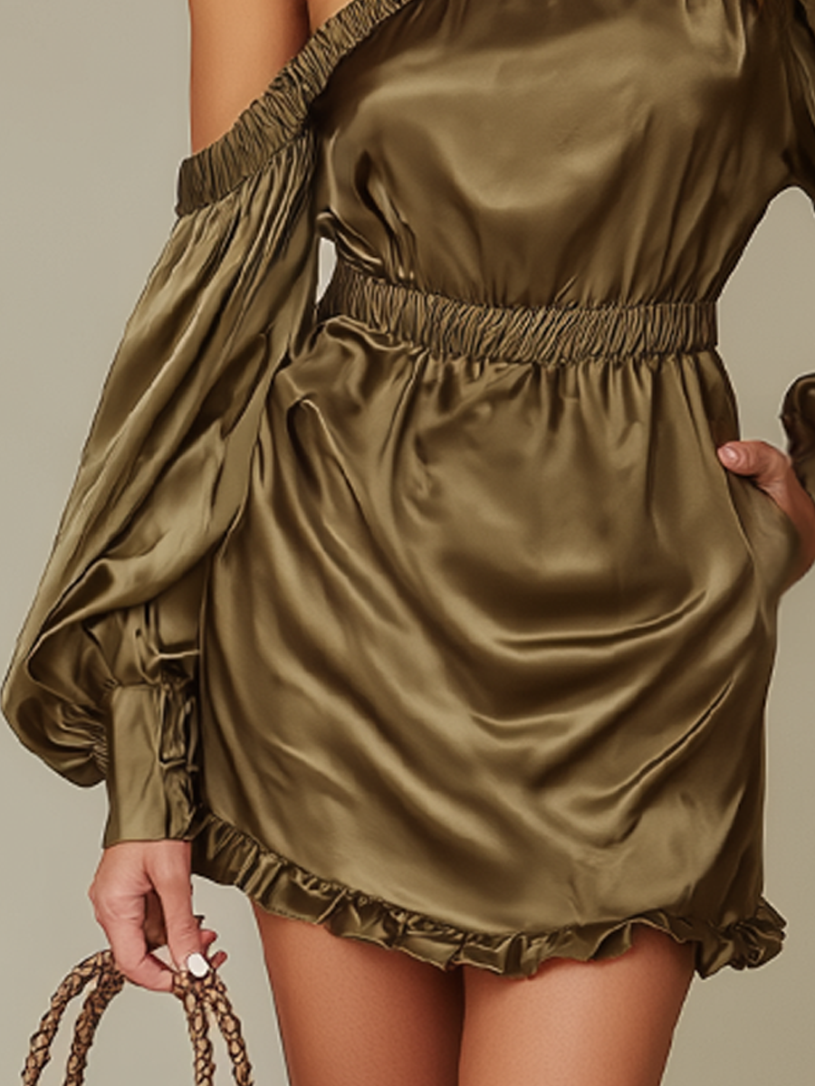 Affordable Luxury: Elegant Mini Dress