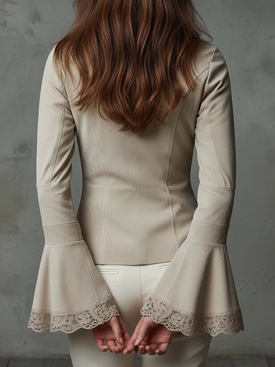 Jacket with lace – Designer Aesthetic