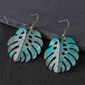 Retro Texture  Long Earrings