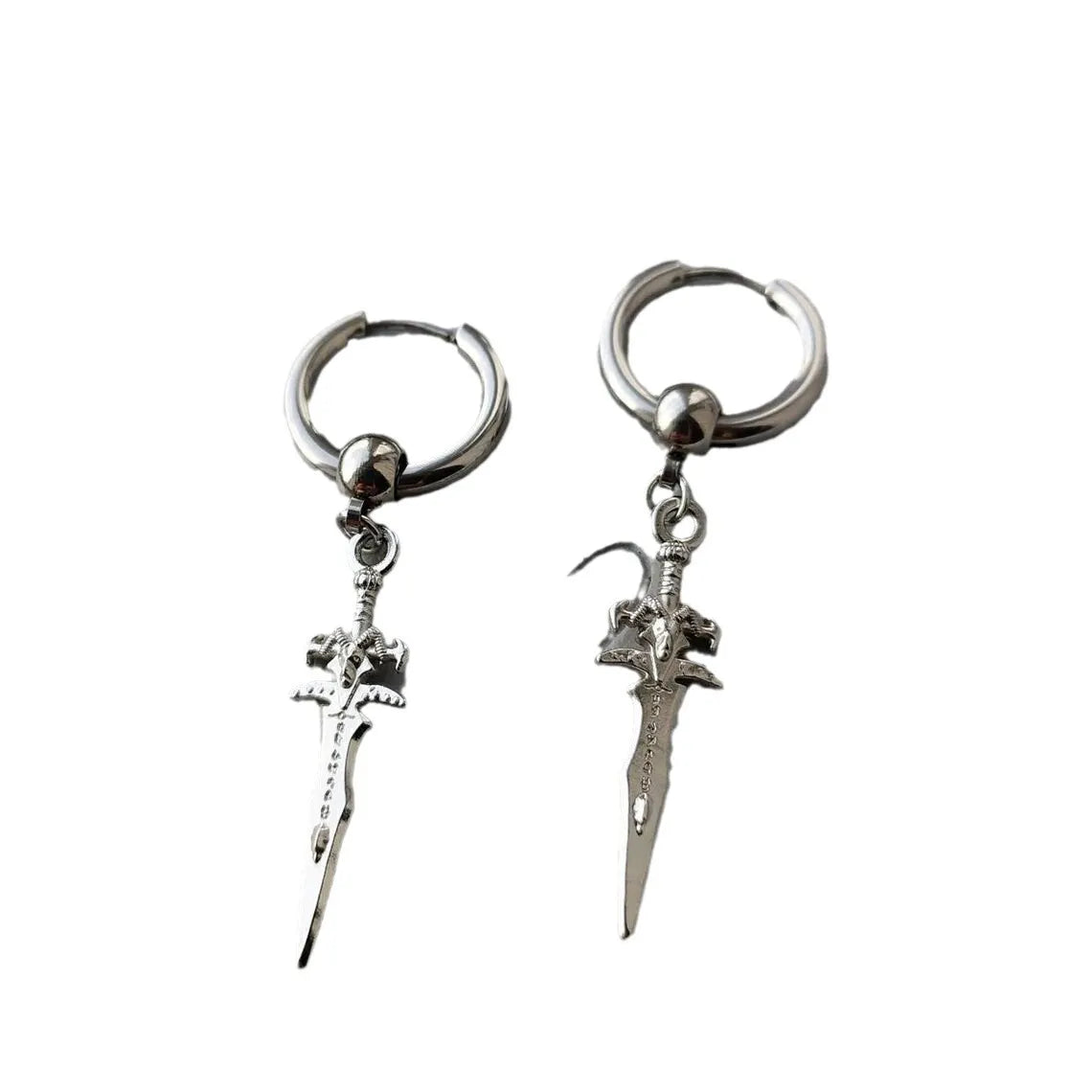 Punk Ring Arrow Earrings