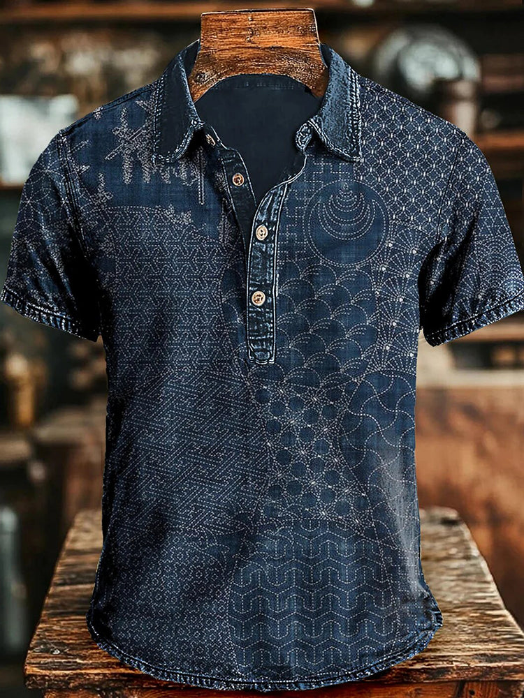 Vintage Shirt in soft, Designer Aesthetic