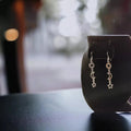 Silver Sun Moon And Star Earrings