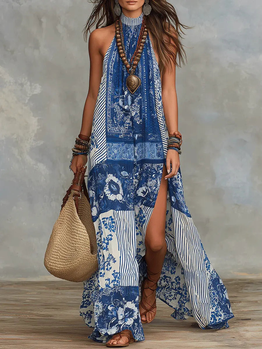 Maxi Dress That Flatters – Retro & cotton