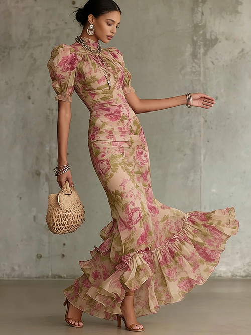 Designer Aesthetic: Elegant Maxi Dress