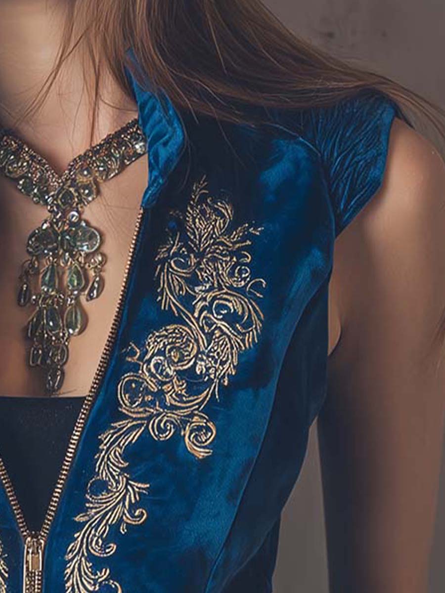 Boho Statement Piece in velvet, Affordable Luxury