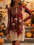 Wickedly Chic Mini Dress – Spooky Pick