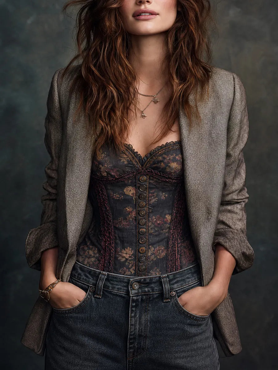 Vintage Blazer in soft, Smart Price