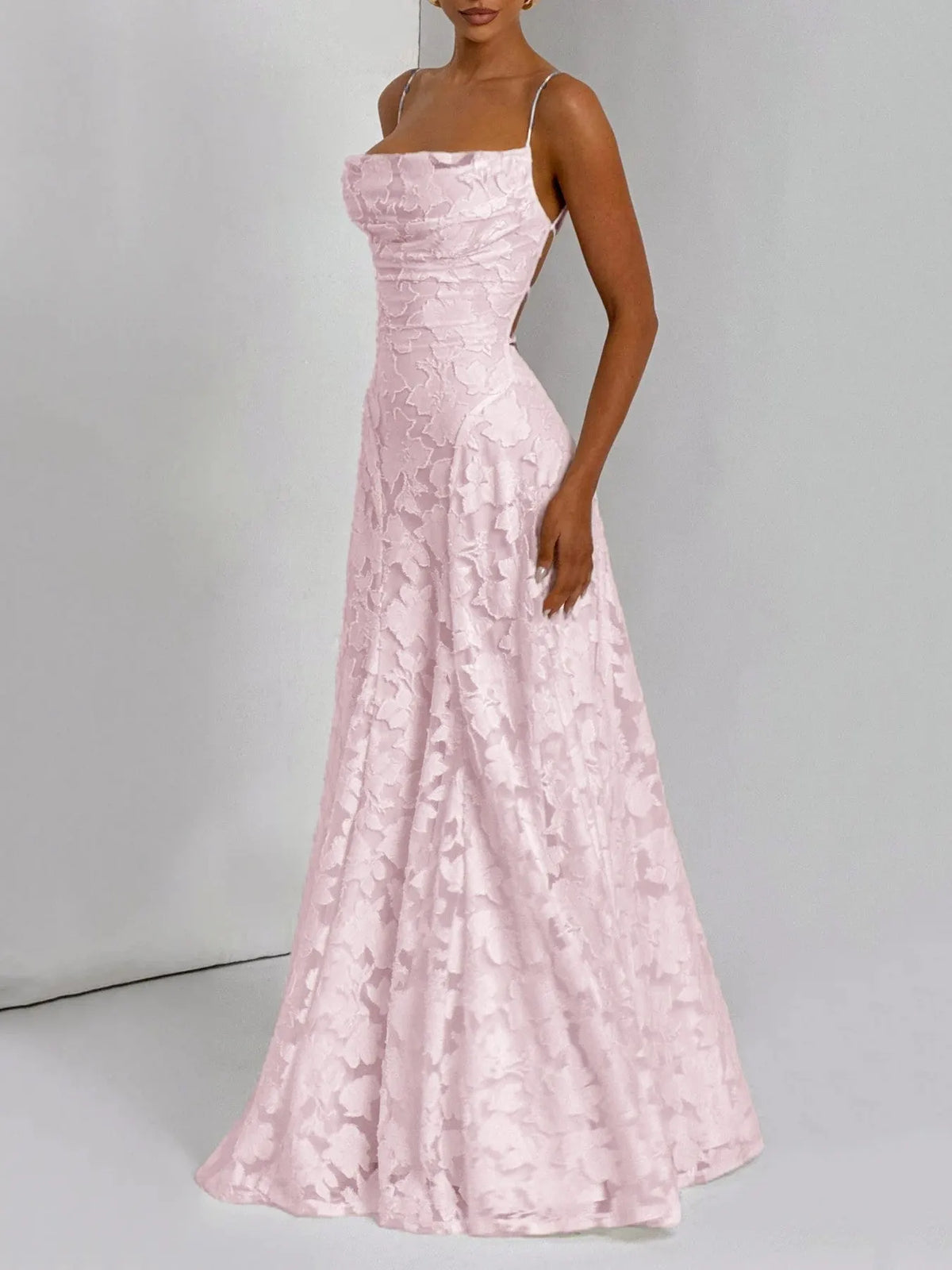 Jacquard Maxi Dress
