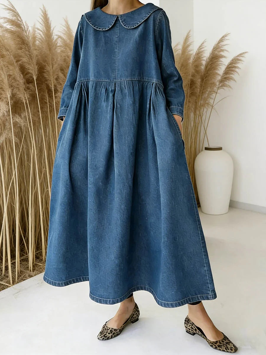 Dress with denim – Affordable Luxury