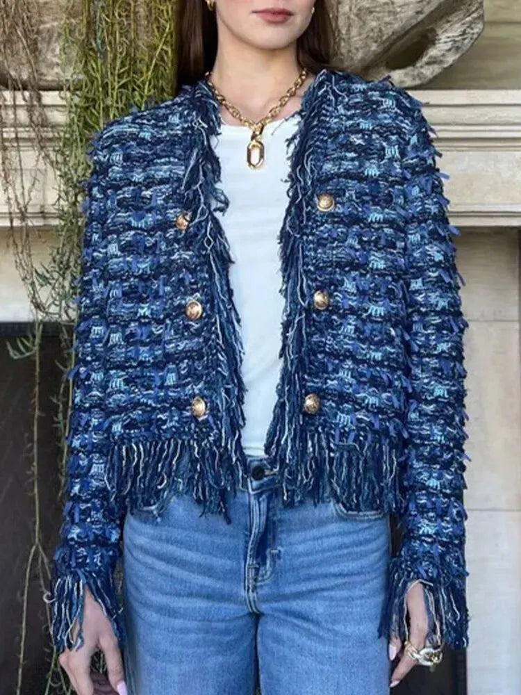 Women's Tassel Elegant Cardigan Jacket