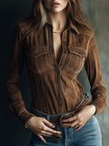 Shirt That Flatters – Chic & suede