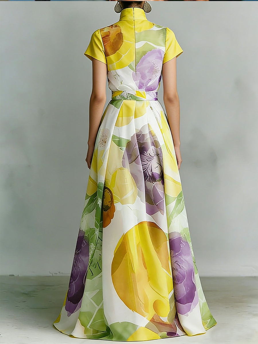 Meet the Elegant Maxi Dress – Premium Look