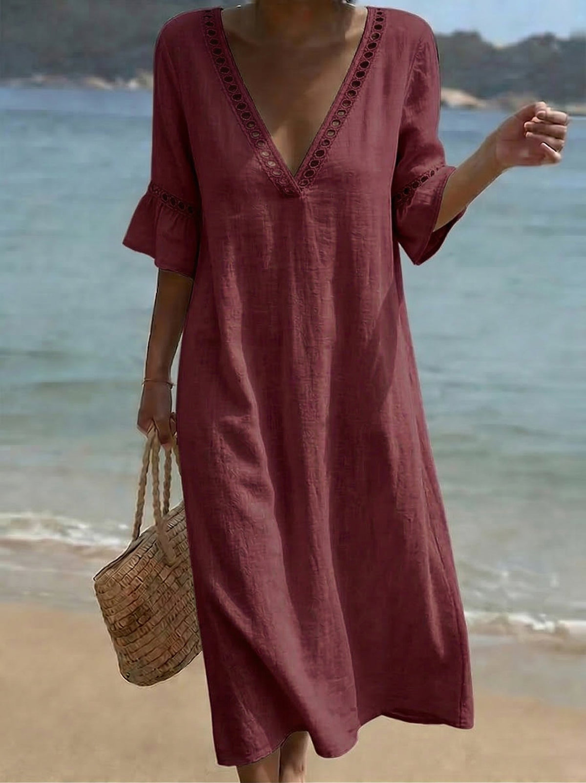 Dress with linen – Affordable Luxury