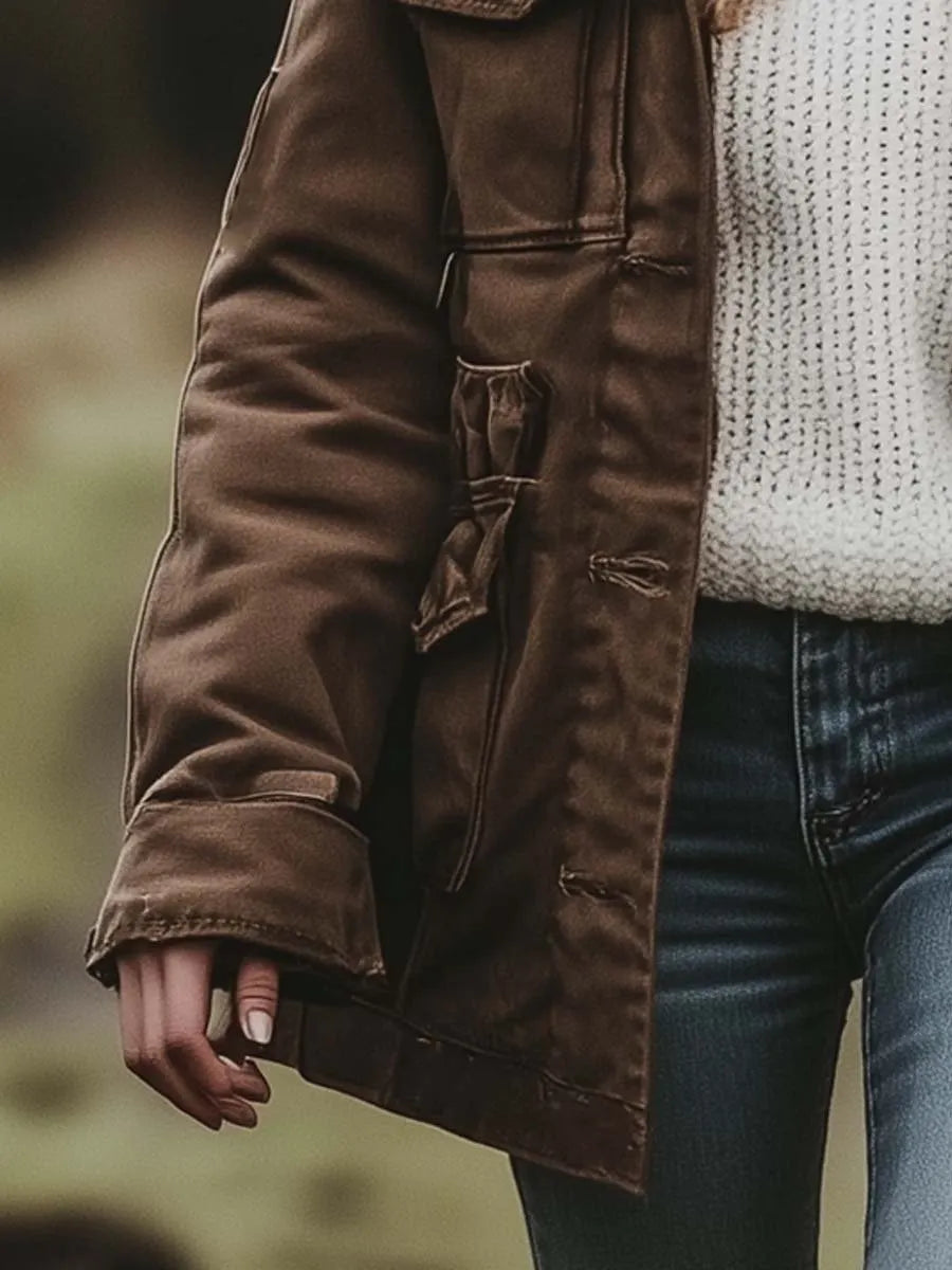 Vintage Jacket in soft, Affordable Luxury