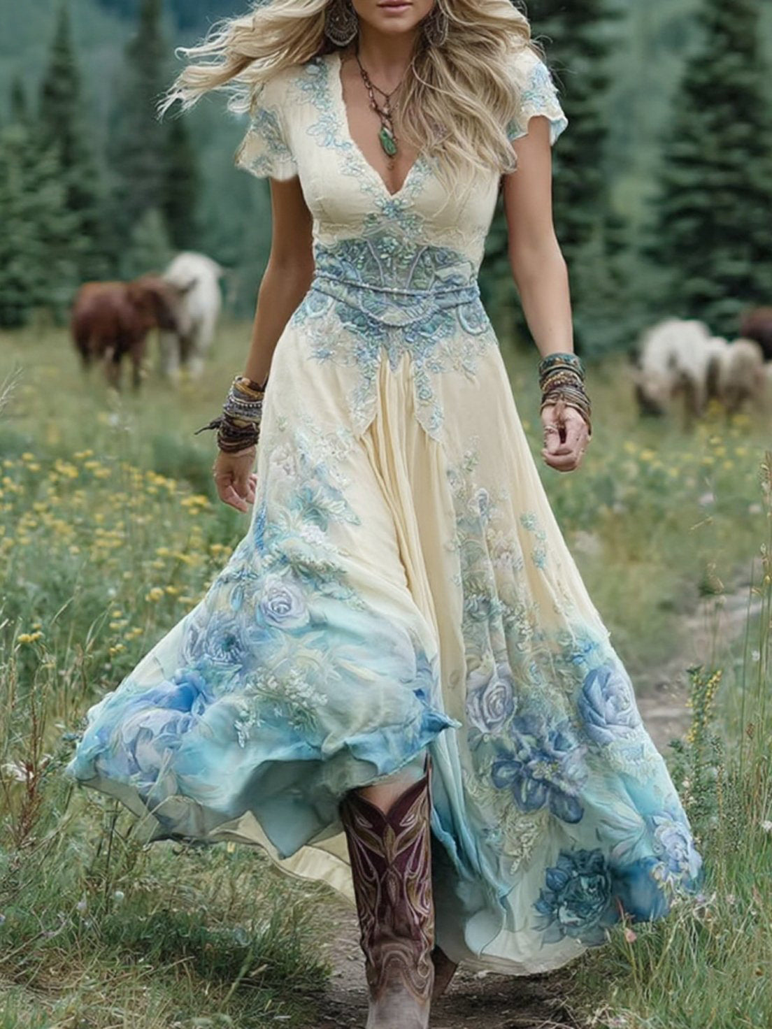 Meet the Chic Maxi Dress – Premium Look