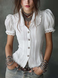 Vintage Blouse in lace, Premium Look