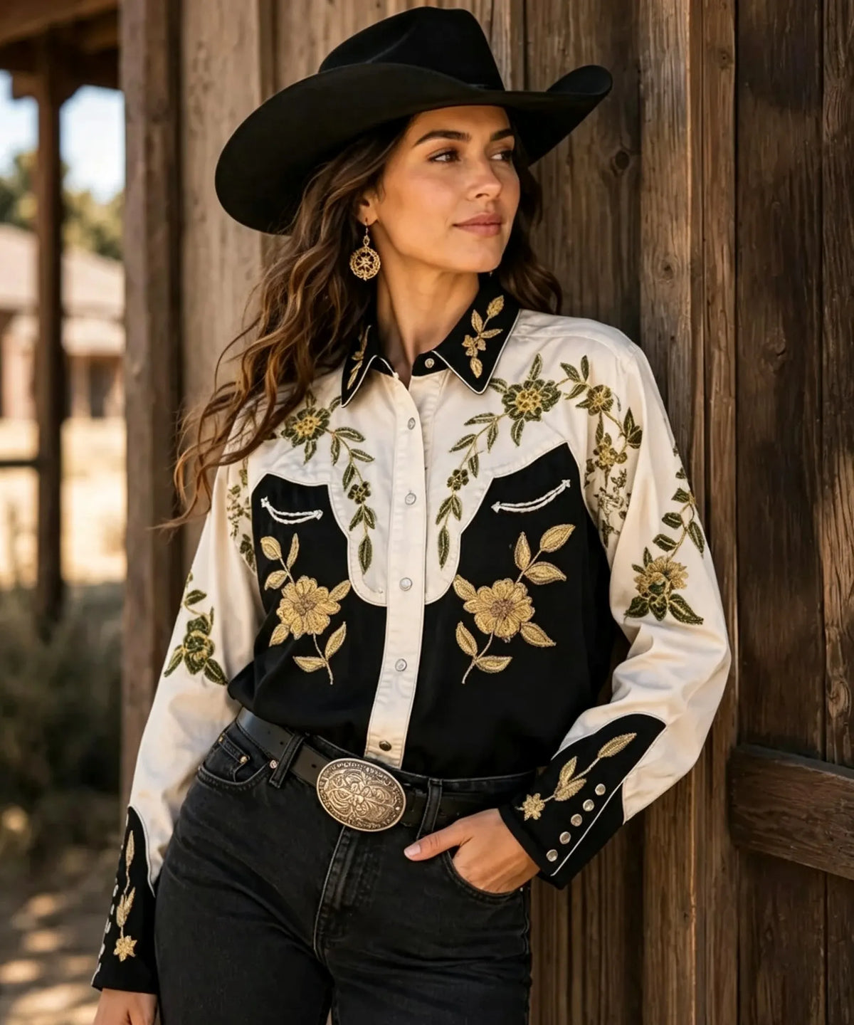 Women's Western-style Shirt
