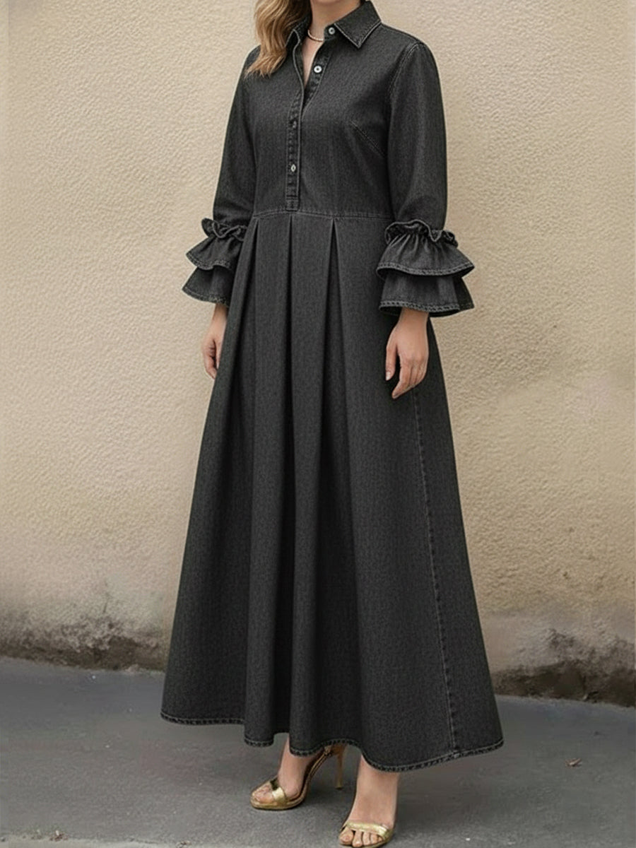 Dress with denim – Premium Look