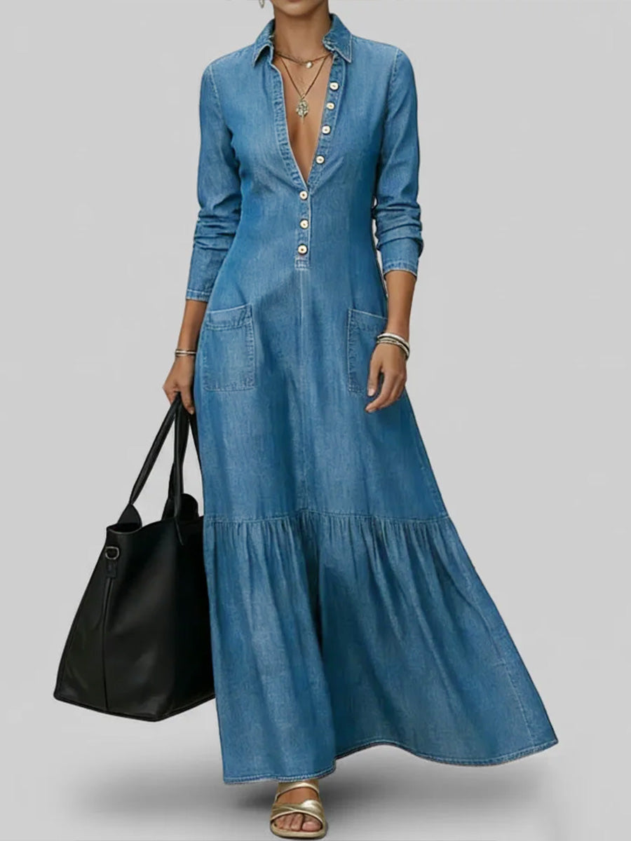Dress with denim – Affordable Luxury