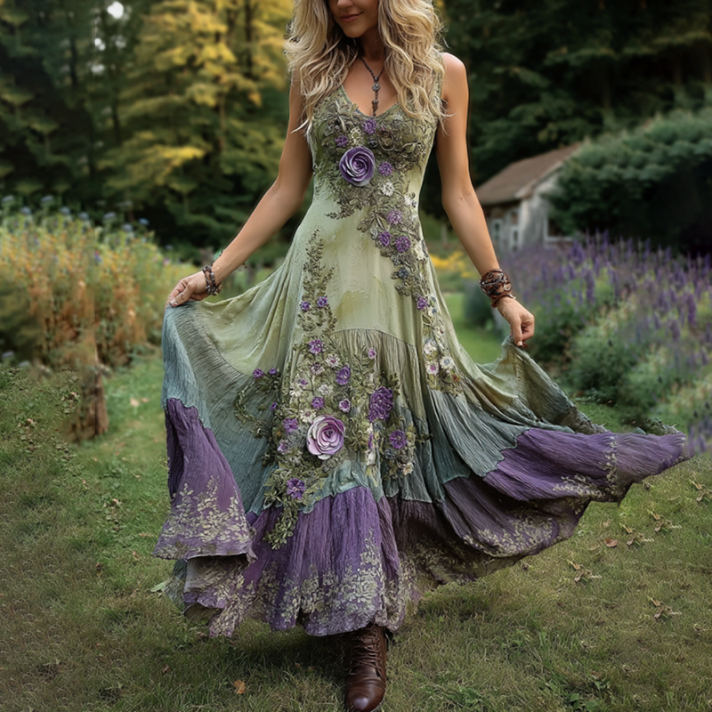 Maxi Dress with linen – Smart Price