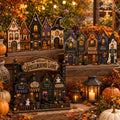 Chaotic Club Halloween Village Street Wooden Tabletop Decor