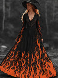 Spooky-Cute Maxi Dress – Halloween Favorite