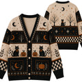 Chaotic Club Personalized Halloween Cat Cardigan