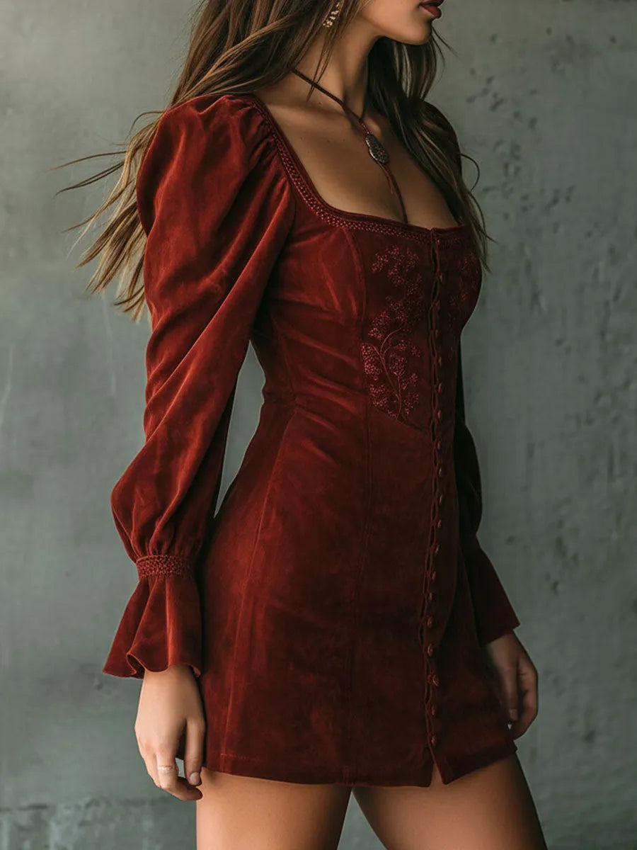 Vintage Mini Dress in premium, Unbeatable Price