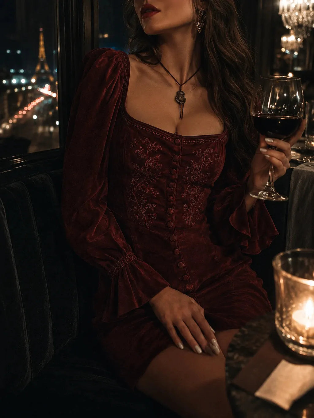 Vintage Mini Dress in premium, Unbeatable Price