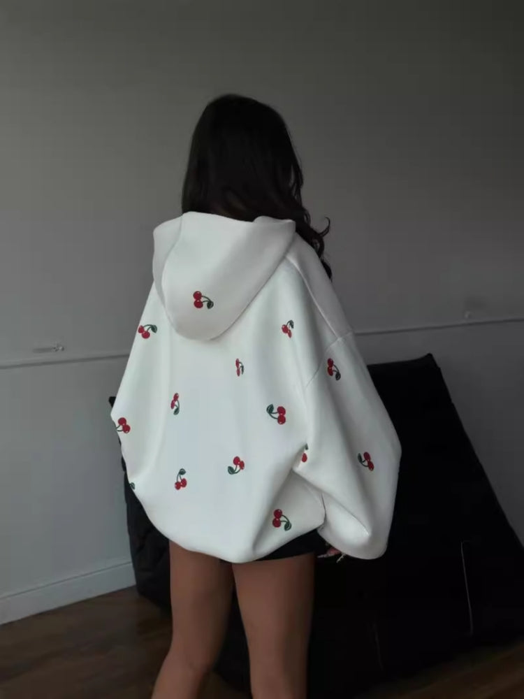 Trendy Zip Up Hoodie