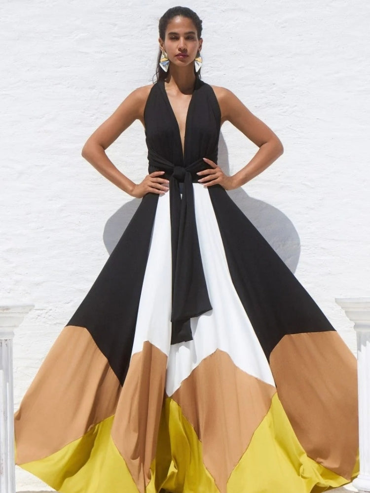 Polymorphic Maxi Dress