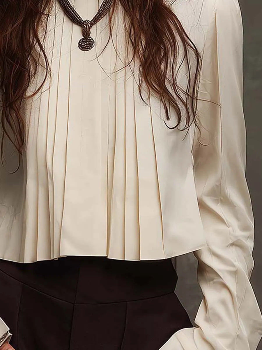 Blouse with pleated – Unbeatable Price