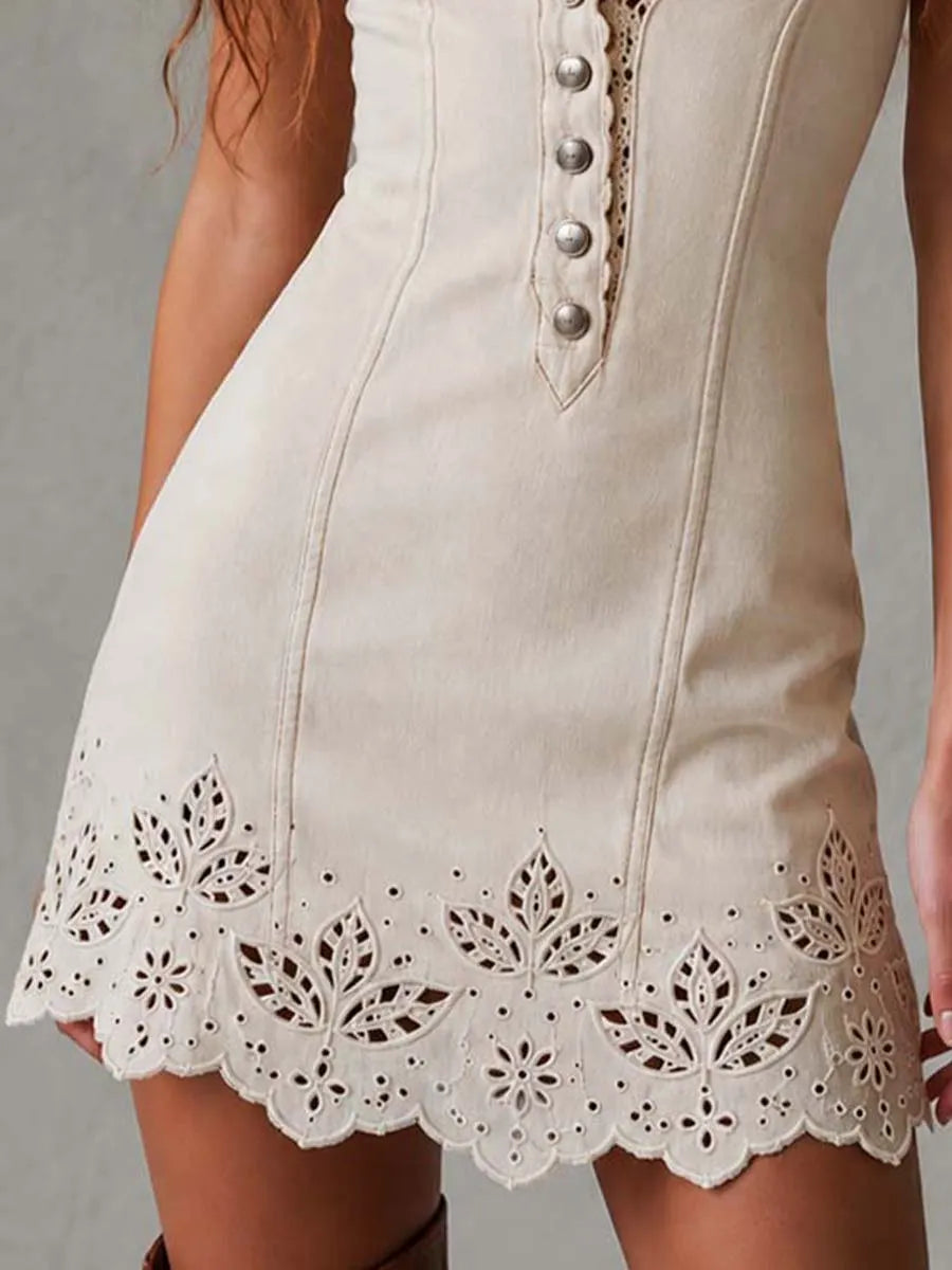 Vintage Mini Dress in cotton, Best Value