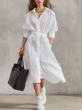 Chic Midi Dress in premium, Affordable Luxury