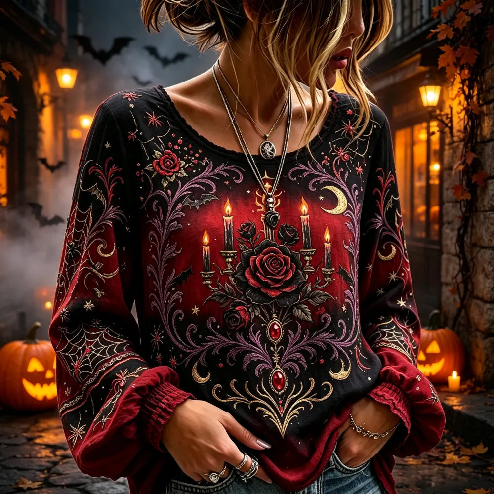 Spooky-Cute Blouse – Halloween Favorite