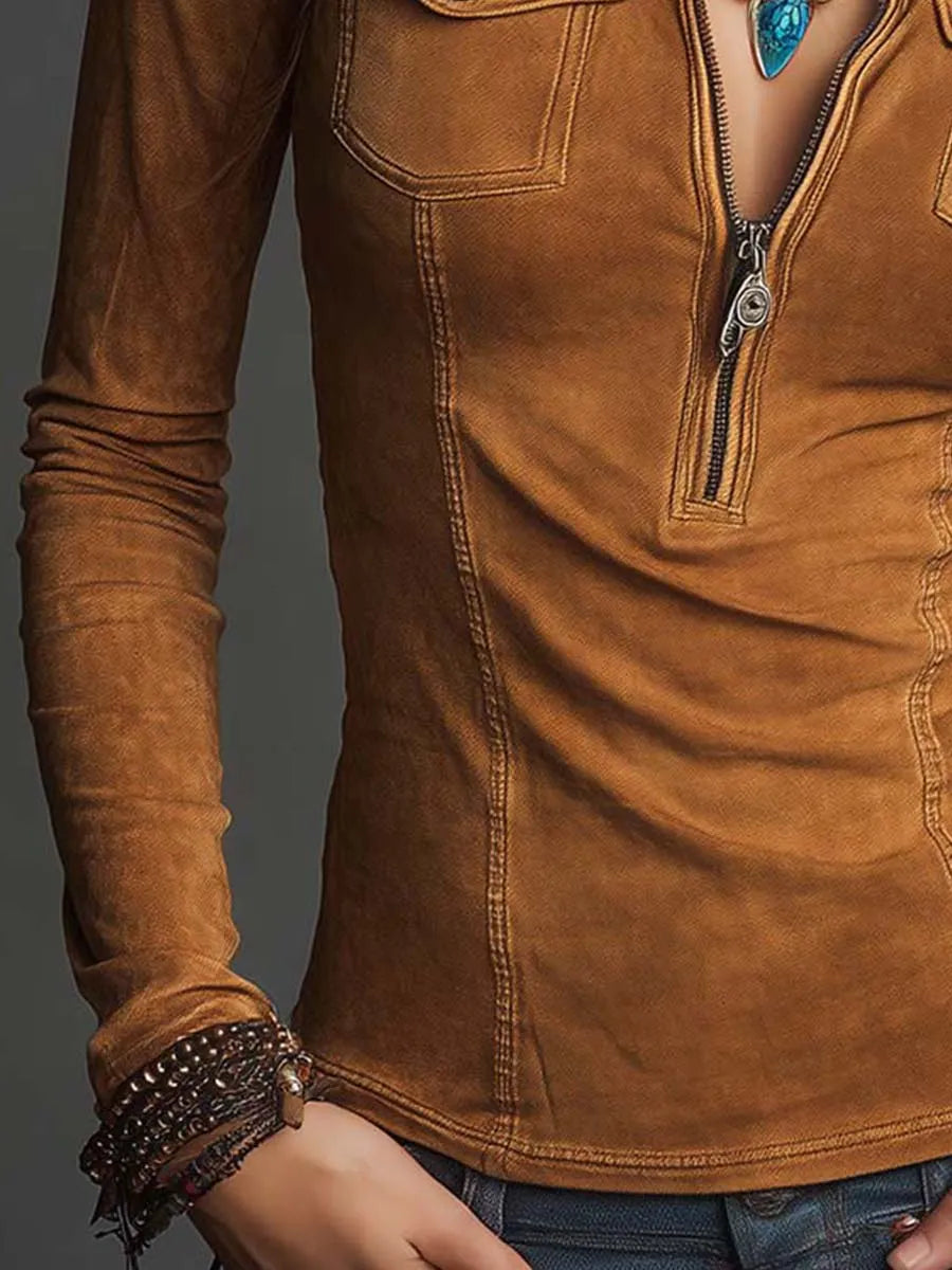 Chic Top in cotton, Unbeatable Price