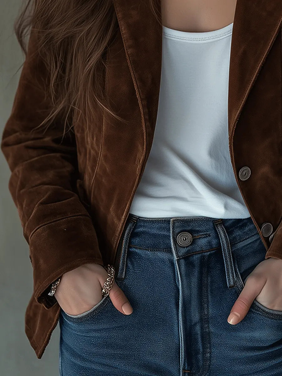Blazer with velvet – Smart Price