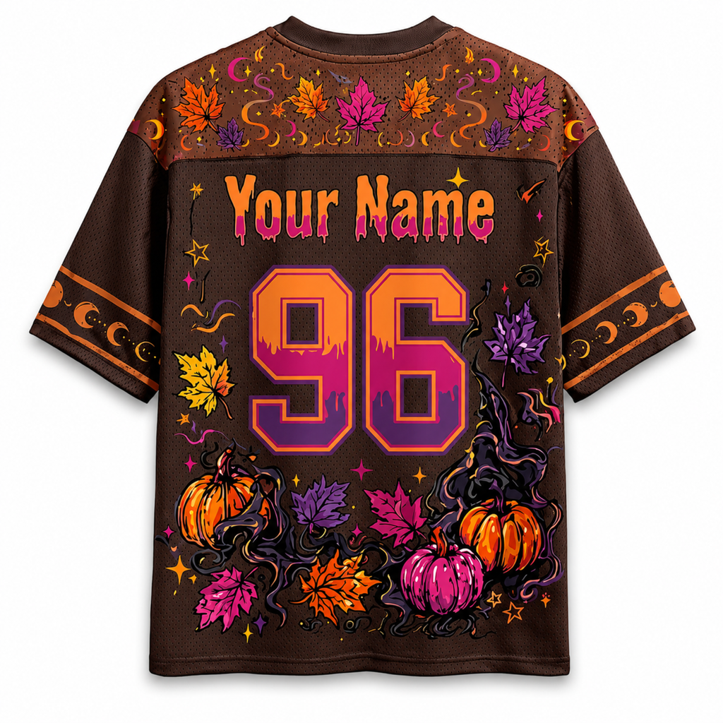 Chaotic Club Ghostface Fall Coffee Halloween Mesh Jersey