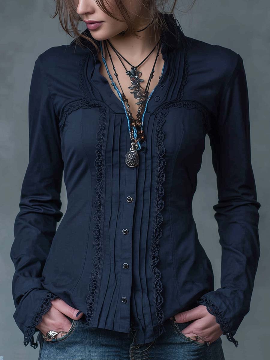 Elevated Blouse – Retro, Everyday Luxury