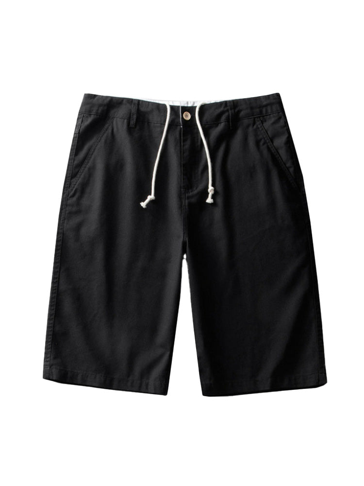 Men'S Casual Linen Midi Pants