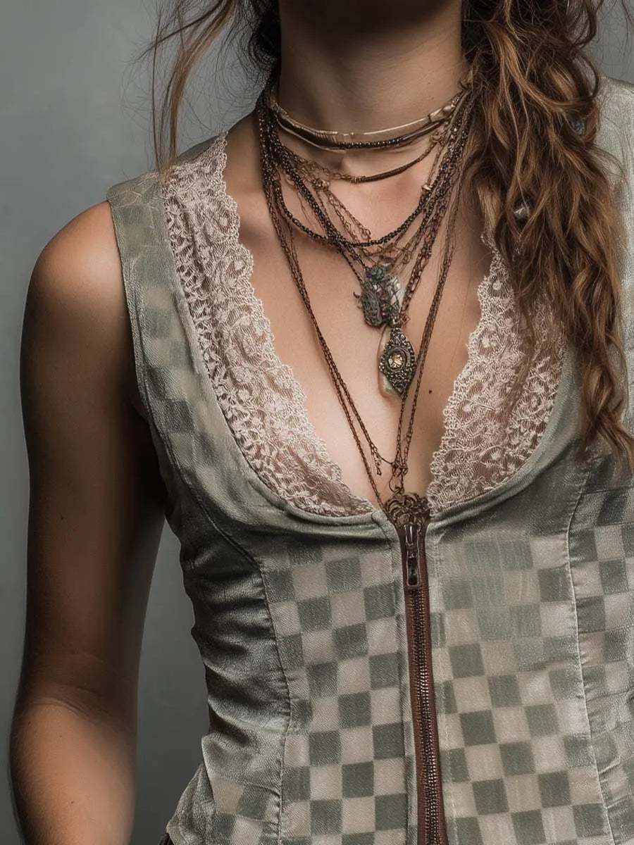 Chic Top in lace, Premium Look